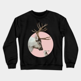 Raindeer and Rabbit Crewneck Sweatshirt